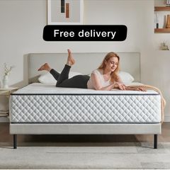 Double Mattress, Hybrid Mattress with 7 Zone Springs