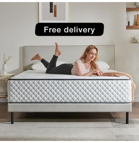 Double Mattress, Hybrid Mattress with 7 Zone Springs