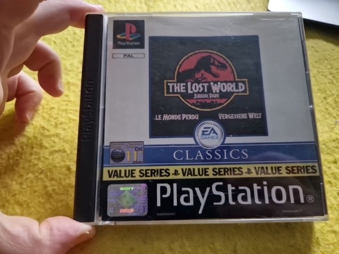 The Lost World Jurassic Park PlayStation1 Ps1 PlayStation2 Ps2 Games Original