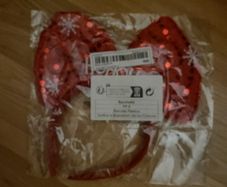 Christmas Minnie Mouse / Ho Ho Ho Hairbands