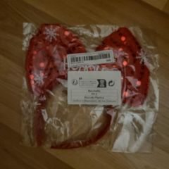 Christmas Minnie Mouse / Ho Ho Ho Hairbands