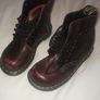 Boys Ox Blood Dr Martens Image 4