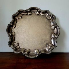 Vintage silverplate tray
