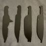 3D Printed Horror Knife Set Image 3