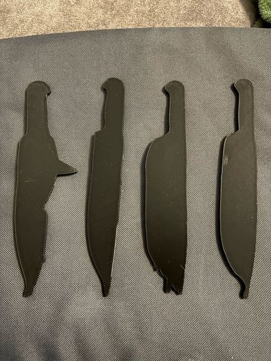 3D Printed Horror Knife Set