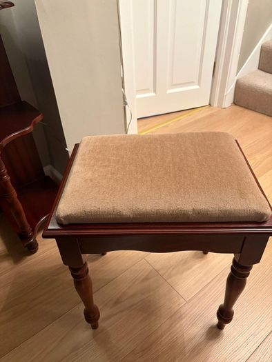 Hall table with matching seat