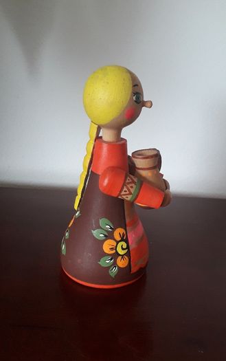 DOLL - Wooden Folk Art