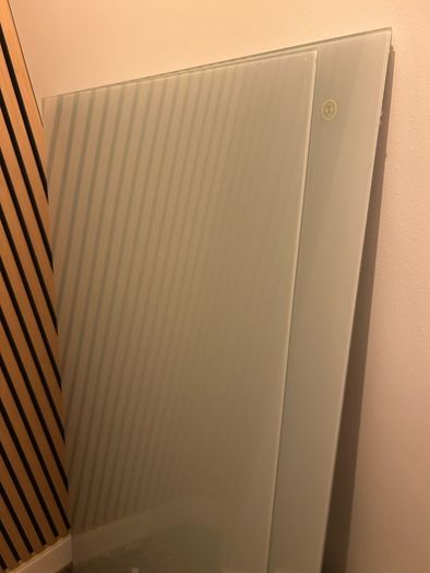 Glass panels x6
