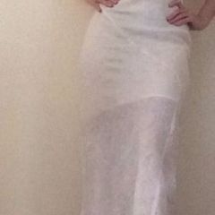 Aideen Bodkin Designer cream dress size 12