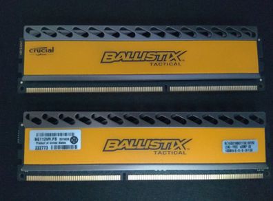 Crucial Ballistix Tactical DDR3 RAM 1600MHZ