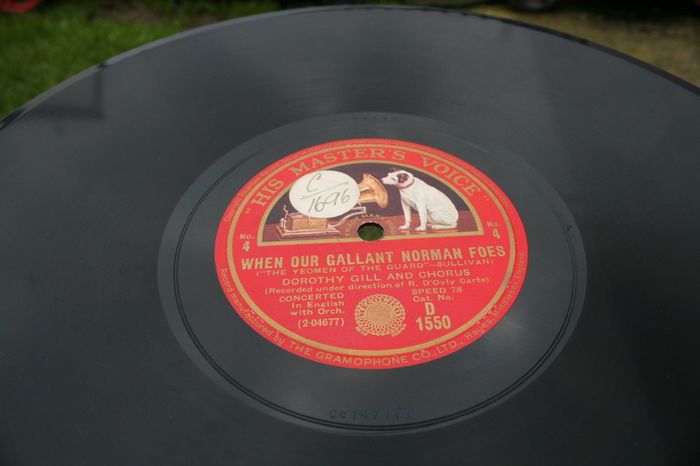 Antique Gramophone records
