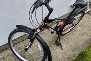 bike 26"wheels, mudguards,front, rear lamp ready to ride!