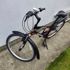 bike 26"wheels, mudguards,front, rear lamp ready to ride!