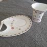 Beautiful ,"Leonardo collection" mug on biscuit plate Image 2
