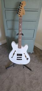 Custom built Fender Tom DeLonge starcaster