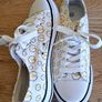 Canvas Daisy Trainers - Size 4 Image 2