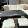 Garden rattan cube furniture Image 4