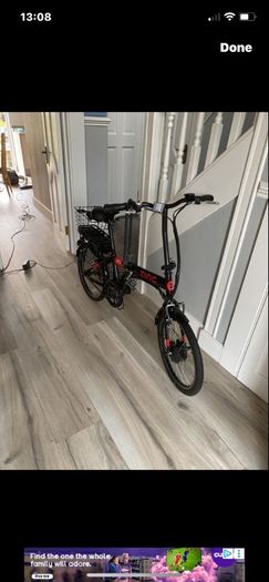 electric folding bike