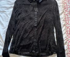 Womens black blouse