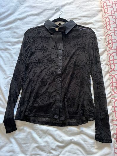Womens black blouse