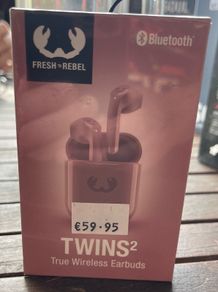 FRESH N REBEL TWINS2 true wireless earbuds. Brand new unopened and sealed. RRP is 60 euros