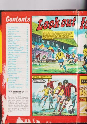 Action Annual 1980 Fleetway Hard Back Book