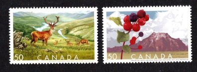 2005 Canada Biosphere Reserves Stamps (Joint issue with Ireland) Mint Never Hinged (MNH)