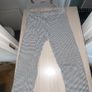 Primark - Black & White Patterned leggings Image 4