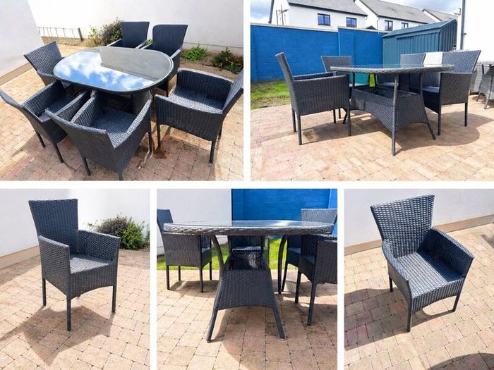 Garden table and chairs