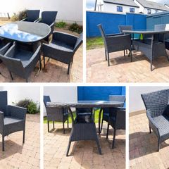 Garden table and chairs