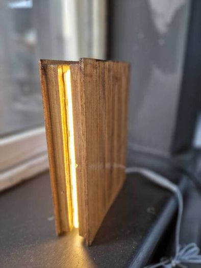 handcrafted desk lamp