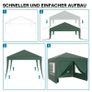 Waterproof 3x3m Gazebo with 4 Side Walls Image 5