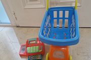 Cash register and trolley