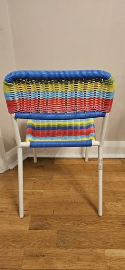 IKEA childrens multicolour chairs