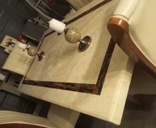 Marble table