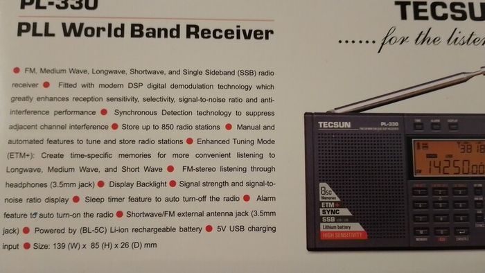 Tecsun Pl-330 New