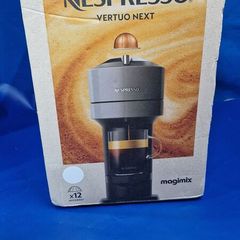 Nespresso Vertuo Next by Magimix  White & Black  Very Little Use  Boxed