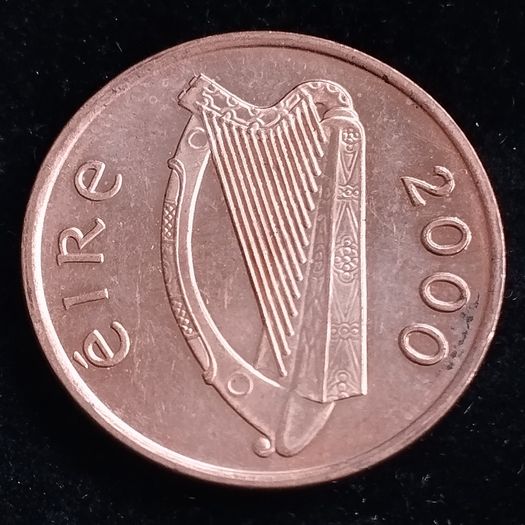 Ireland - 2000 - 1 Penny - Bird - UNC - KM.12a - [2041]