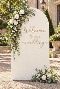 Arched Wedding Backdrop