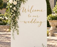 Arched Wedding Backdrop