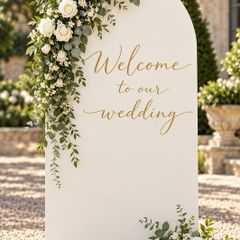 Arched Wedding Backdrop