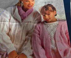 Vintage Sunbeam Alaska knitting pattern,
