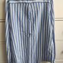 Dunnes Stores Blue and White Striped Long Sleeve Shirt Size M Image 7
