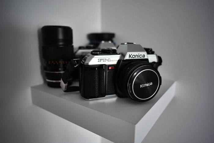 Konica Ft-1 montor with lensens