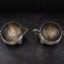 Vintage Silver-Plated Cream & Sugar Set Image 2