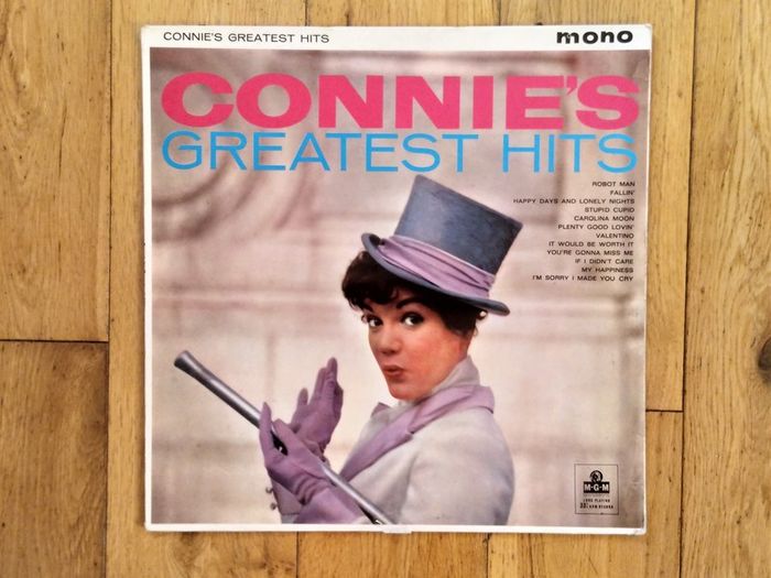 Connie Francis.Connie's Greatest Hits.50's-60's.Mono.MGM Rec.Original.Exc.cond.