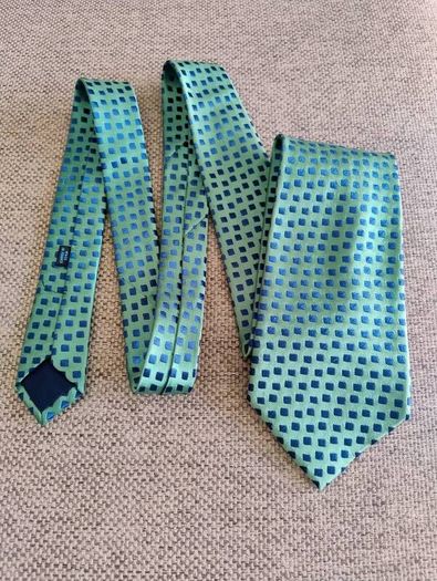 Charvet silk designer tie made in France in good condition with a small crease see last photo FREE STANDARD POSTAGE INCLUDED