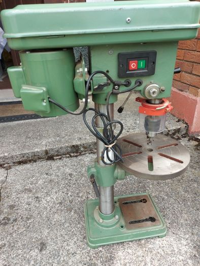 Table Top Bruder Mannesmann Werkzeuge Saulenbohrmaschine, In As New Condition, Works Great, Very Heavy
