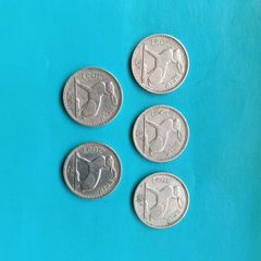 Irish 6 pence coins date run