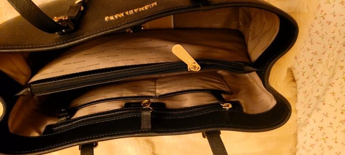 Michael Kors jet set saffiano large tote
